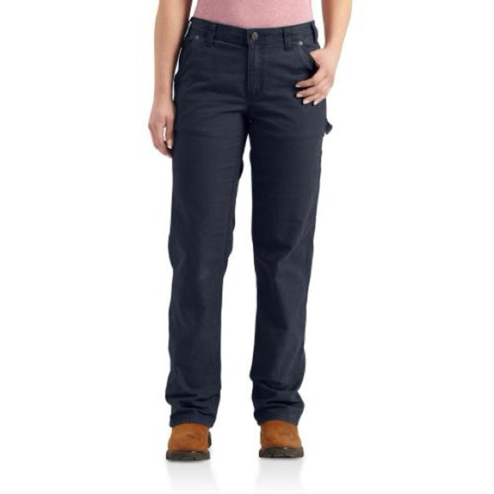 CARHARTT WOMEN’S RUGGED FLEX LOOSE FIT CANVAS WORK PANT